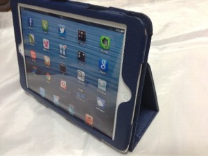 iPad mini 専用 スタンド機能付 レザーケースを購入